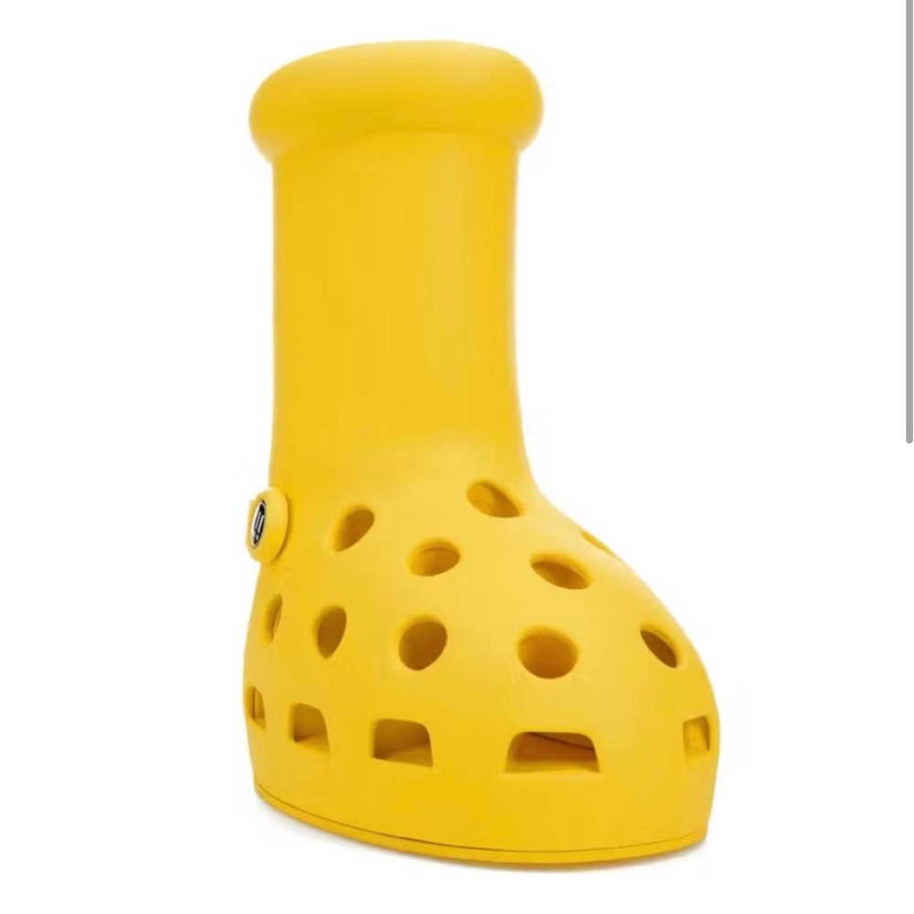 MSCHF x Crocs Shoes | MSCHF x Crocks Big Yellow Boots